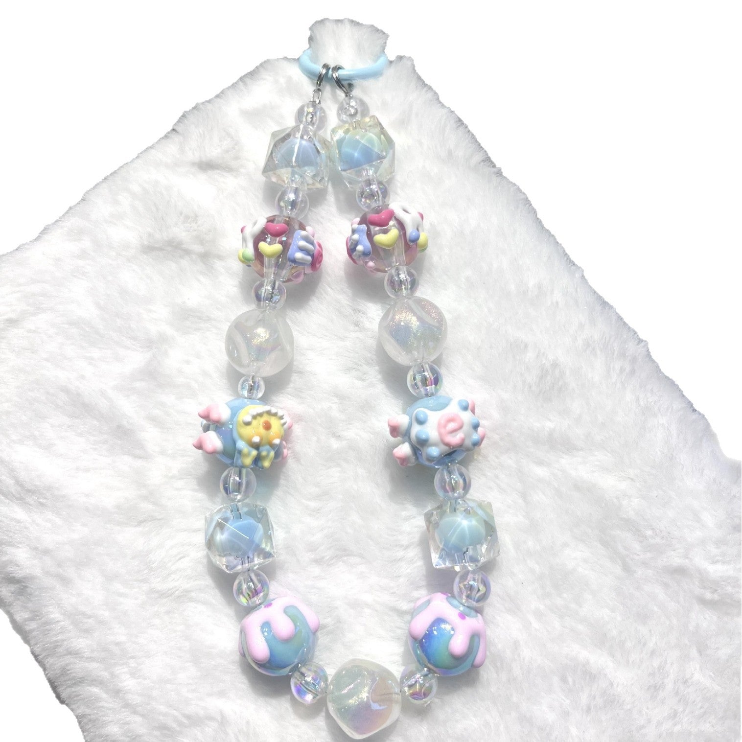 Wholesale  Luxury Beaded  Bow Phone Charm