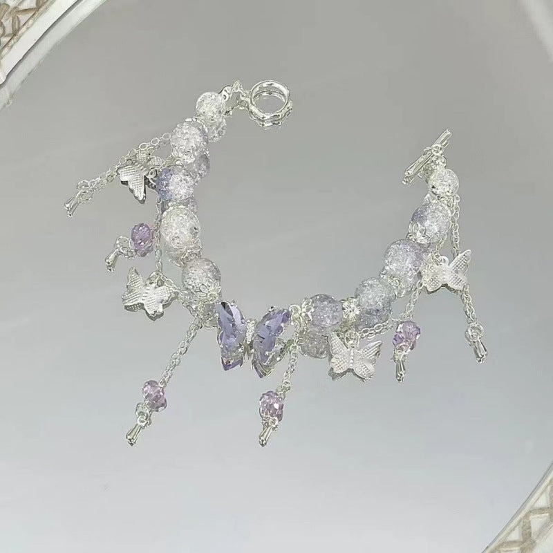 Wholesale Cute Dachshund Colorful Beaded Bracelet