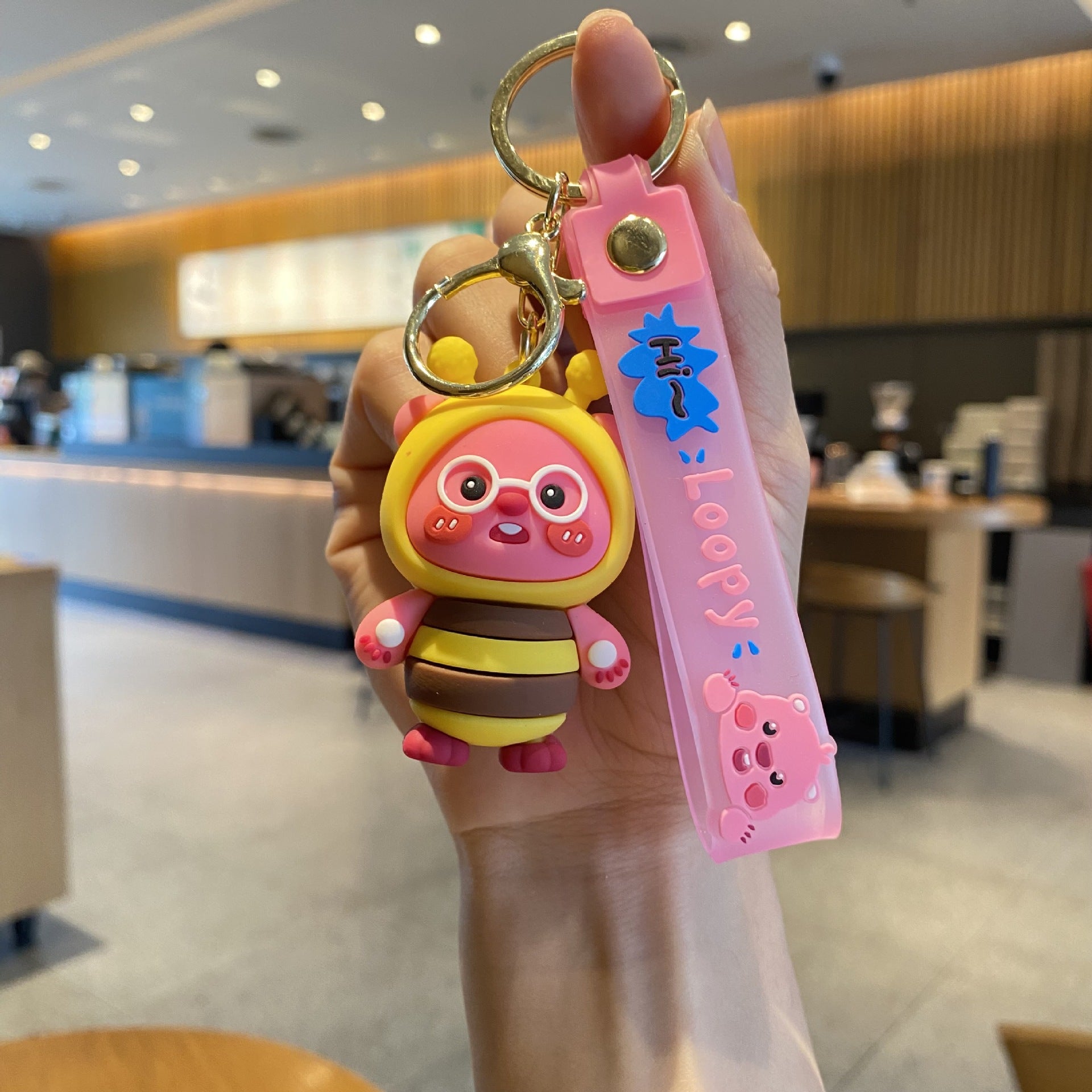 Wholesale Cartoon Cute Silicone Keychains ACC-KC-MingTian005