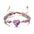 Wholesale  woven bracelet double-layer winding love bracelet
