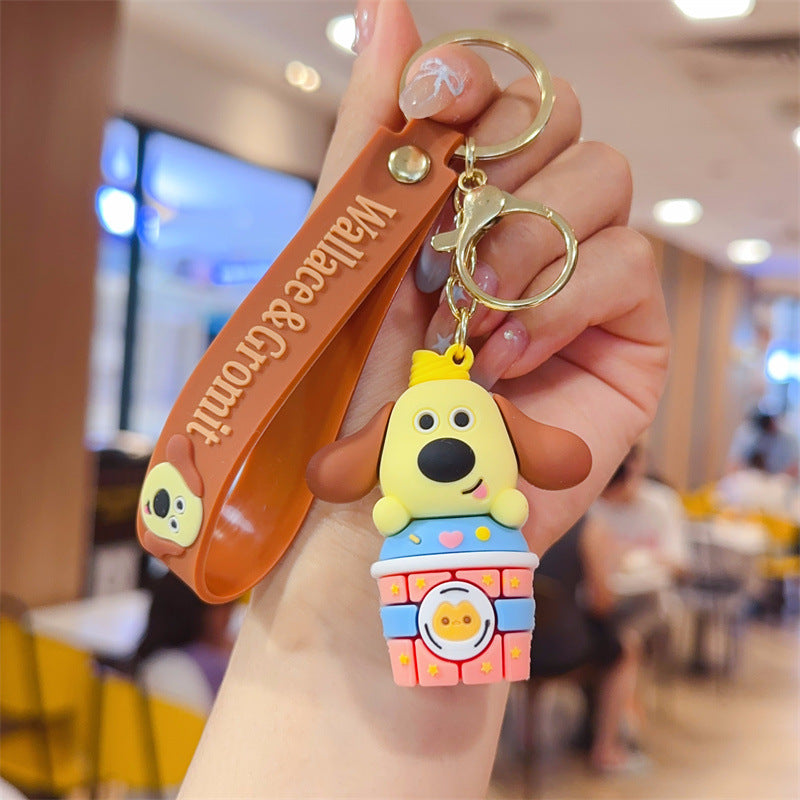 Wholesale Cartoon Dessert Dog Keychain