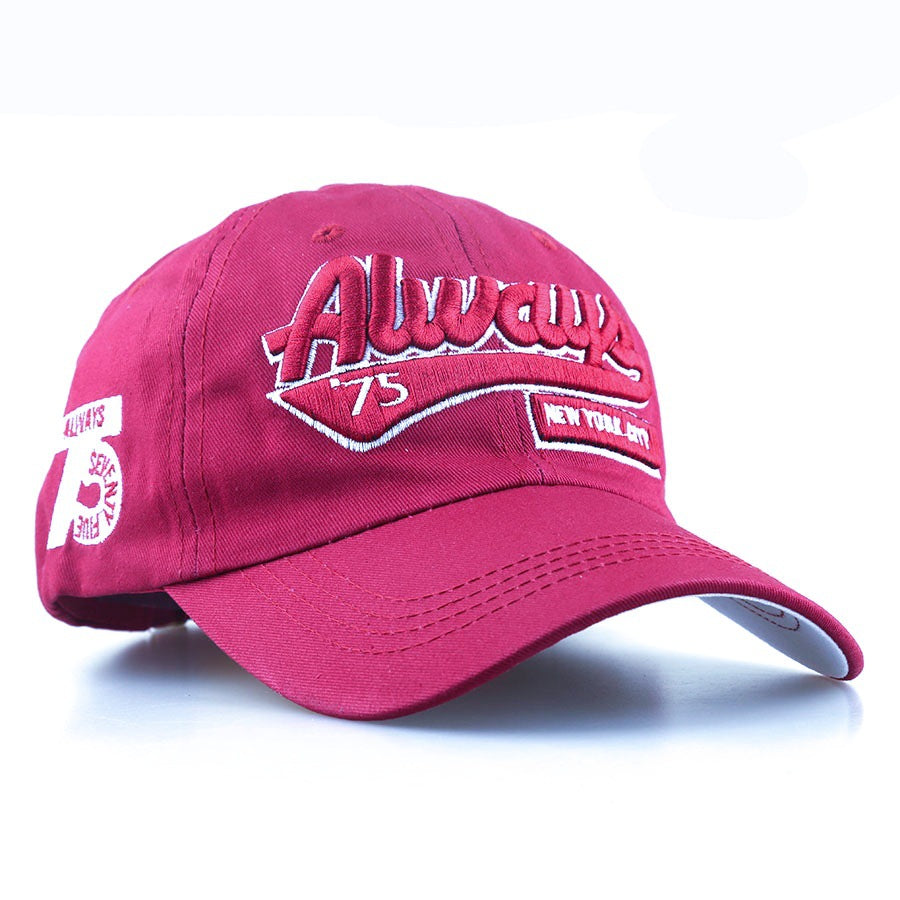 Wholesale Fashionable letter embroidered baseball cap