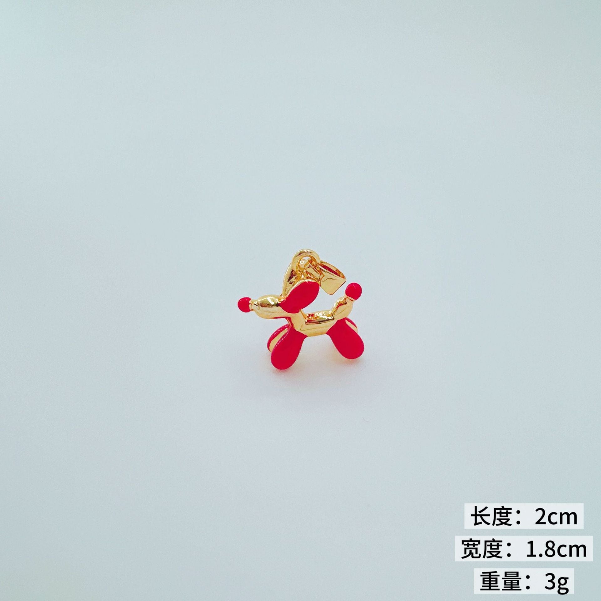 Wholesale Trendy Cute Dog Pendant Necklace Gold Plated Copper Fashion Accessory