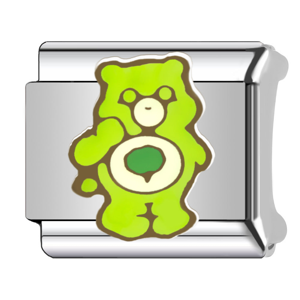 Wholesale  Italian Charm Bracelet 9mm DIY Splicing  Creative Stainless Steel Composable Bracelet