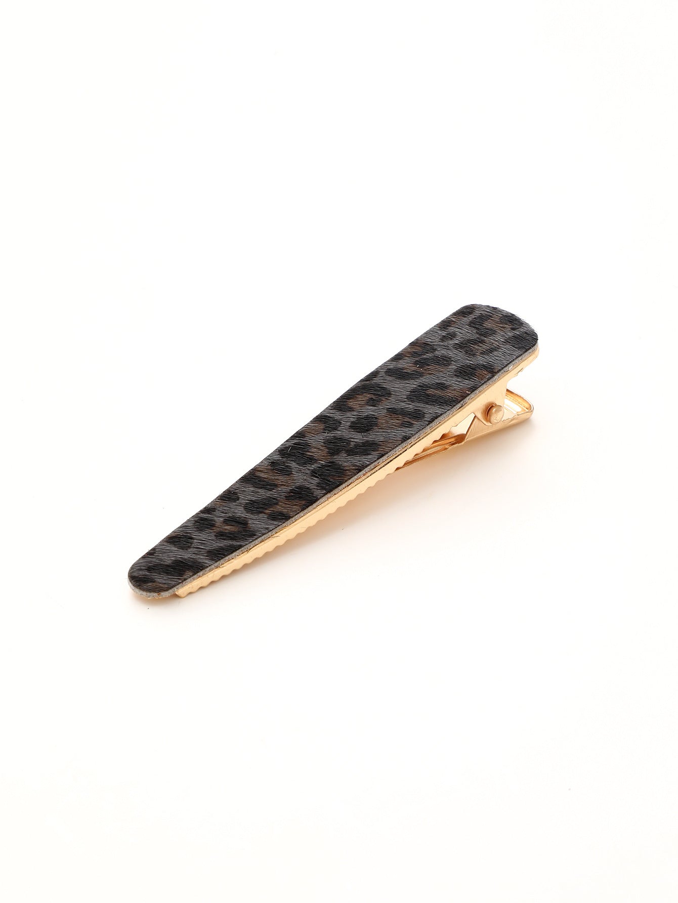 Wholesale Retro Leopard Cow Print Hair Clip,  Minimalist Design Side Clip for Everyday Styling