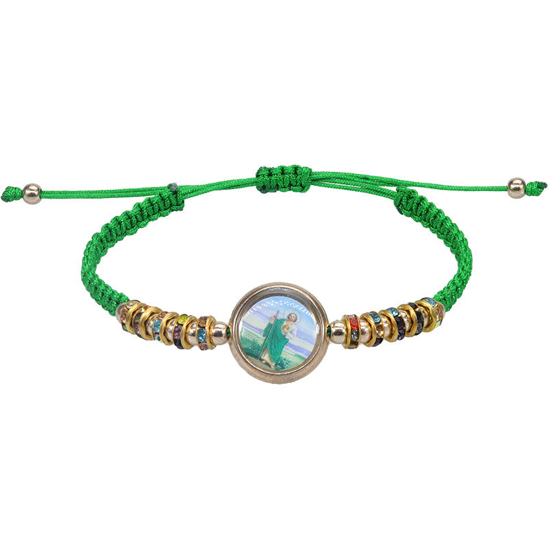 Wholesale  Virgin  woven hand rope bracelet