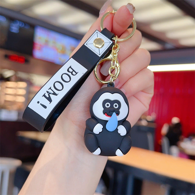 Wholesale Cartoon PVC Soft Glue Cute Keychain ACCVIP-KC-YueWei002