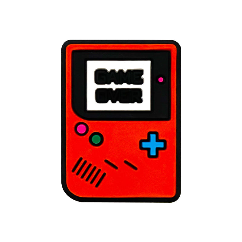 Wholesale 10pcs Cartoon Handle Game Console Silicone Beads Focal Beads DIY Bead Pen Accessories ACC-BDS-WDX213