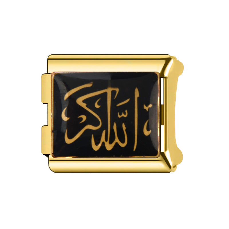 Wholesale Italian Charm Bracelet 9mm DIY Splicing Cartoon Cute Stainless Steel Composable Bracelet