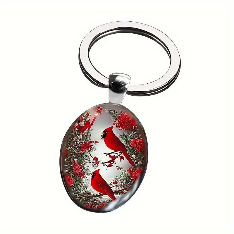 Wholesale Animal Red Magpie Keychain ACC-KC-Yunz002