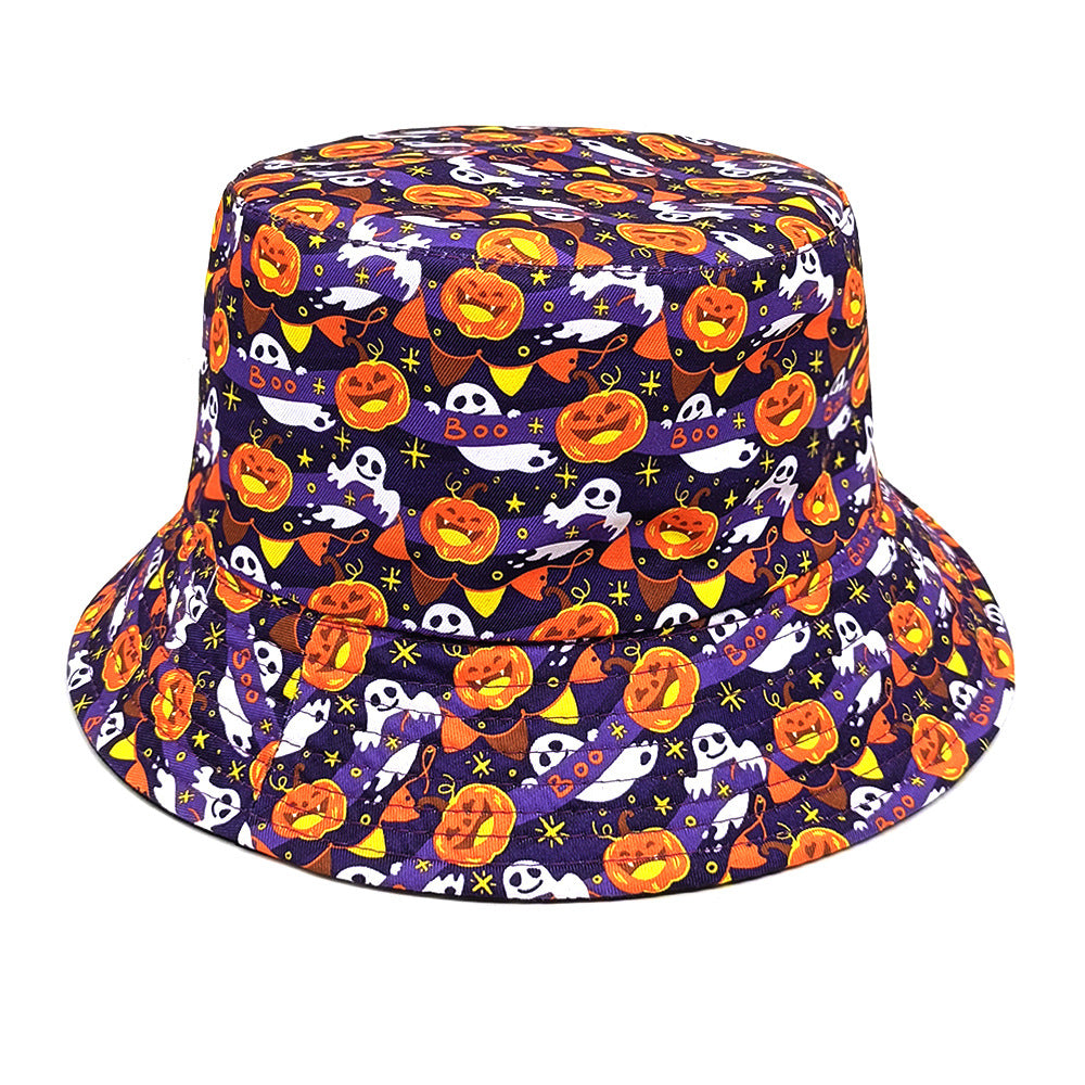 Wholesale  Pumpkin Print Bucket Hat