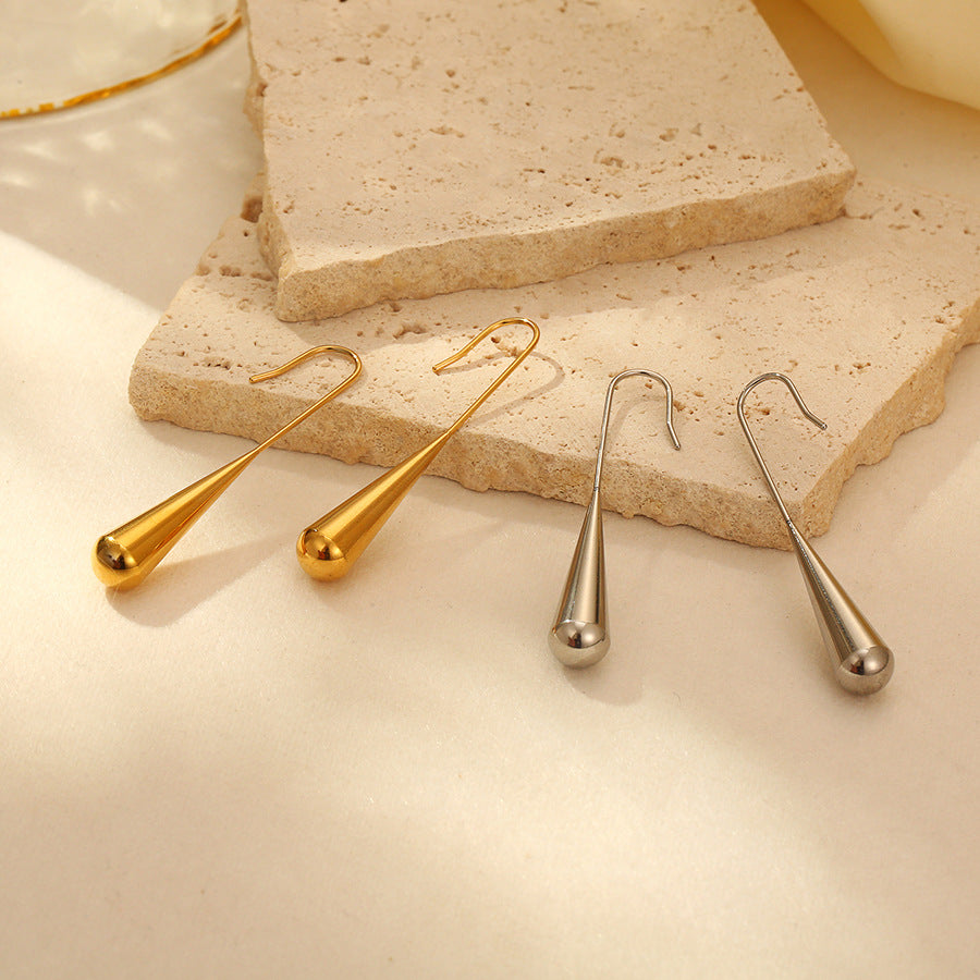 Wholesalet Irregular Stainless Steel Drop Earrings