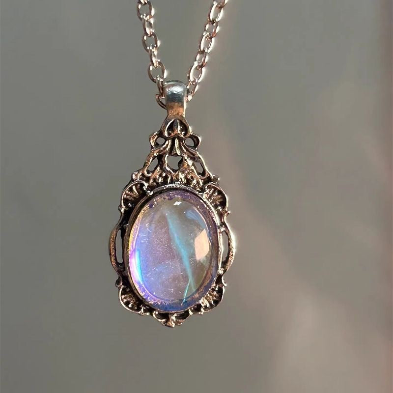 Wholesale Northern Lights Alloy Necklace for Women,  Unique Design,  New Colorful Enamel Oil-Drip Cross Necklace,  Sweater Chain