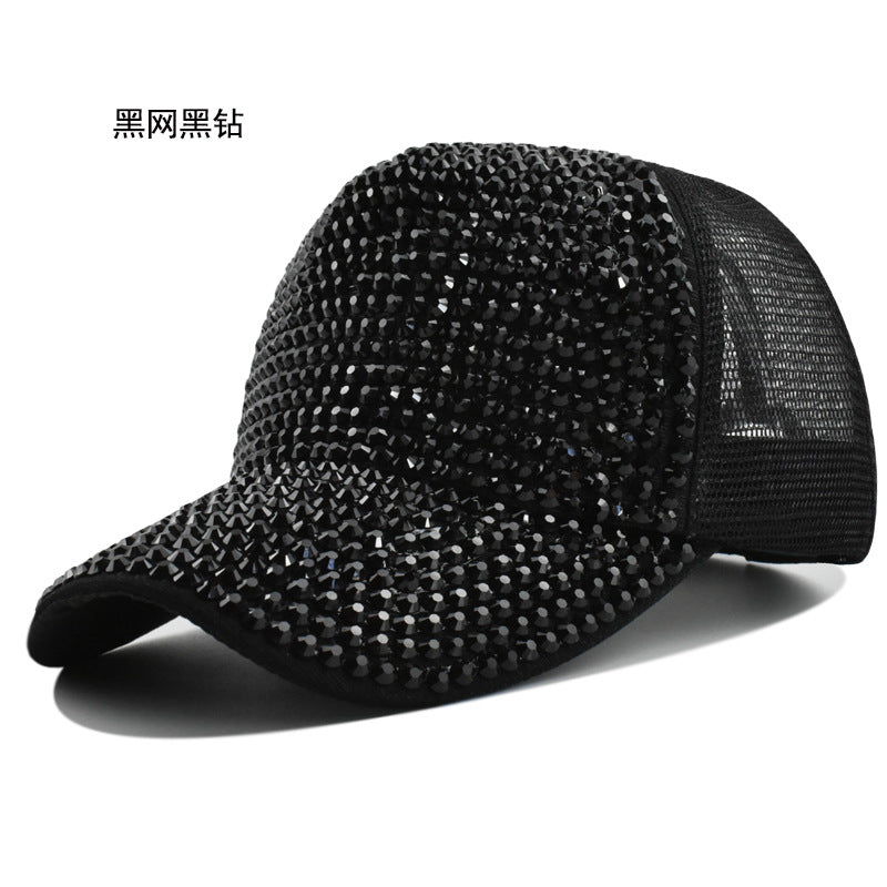Wholesale  rhinestone baseball cap  protection hat baseball cap