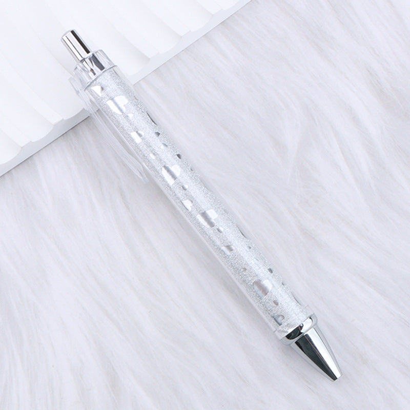 Wholesale Pink Bow Heart Roll Paper Ballpoint Pen