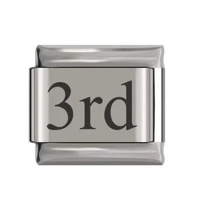 Wholesale 9mm Italian Charm Starter Bracelets DIY Laser Single Section Creative Stainless Steel Composable Bracelet