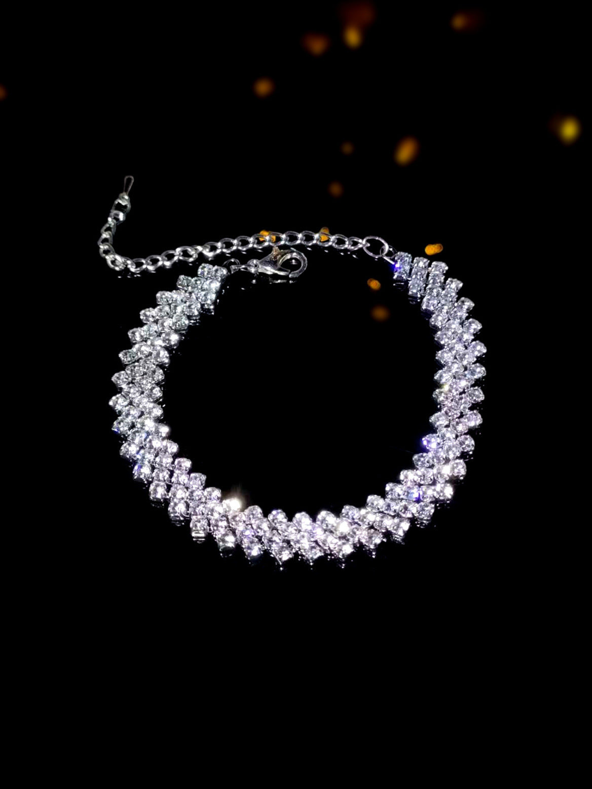 Wholesale  super flash full diamond bracelet