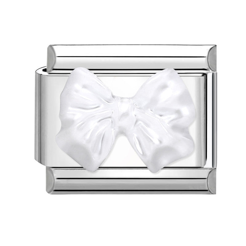 Wholesale Italian Charm Bracelet 9mm DIY Splicing Gradient Butterfly Stainless Steel Composable Bracelet