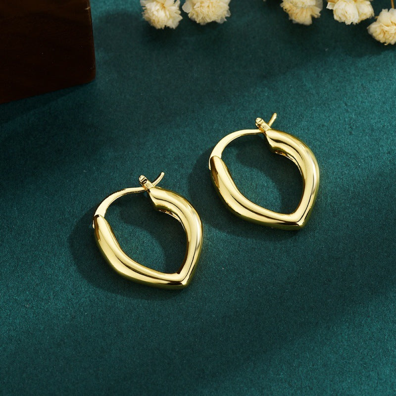 Wholesale Plain Hoop Light Luxury Earrings ACC-ES-ChuangYi007