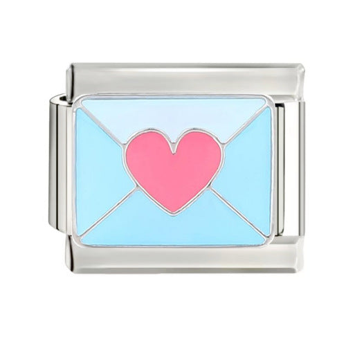 Wholesale 9mm Italian Charm Starter Bracelets DIY square Single Section Creative Stainless Steel Composable Bracelet