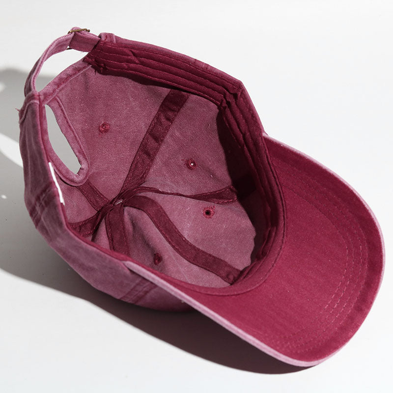 Wholesale Washed Ponytail Baseball Cap Hat ACC-HT-ChunQi001
