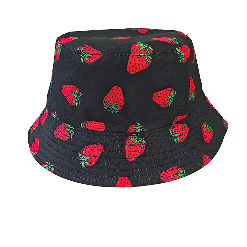 Wholesale Happy Birthday Printed Bucket Hat for Outdoor Sun Protection Fashion Accessory