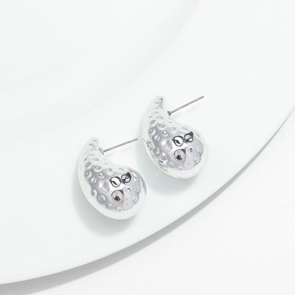 Wholesale Electroplated CCB Diamond Earrings