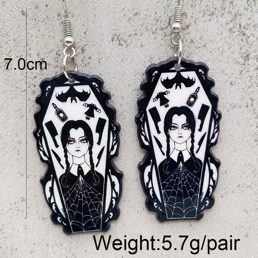 Wholesale  Horror  Acrylic Earrings