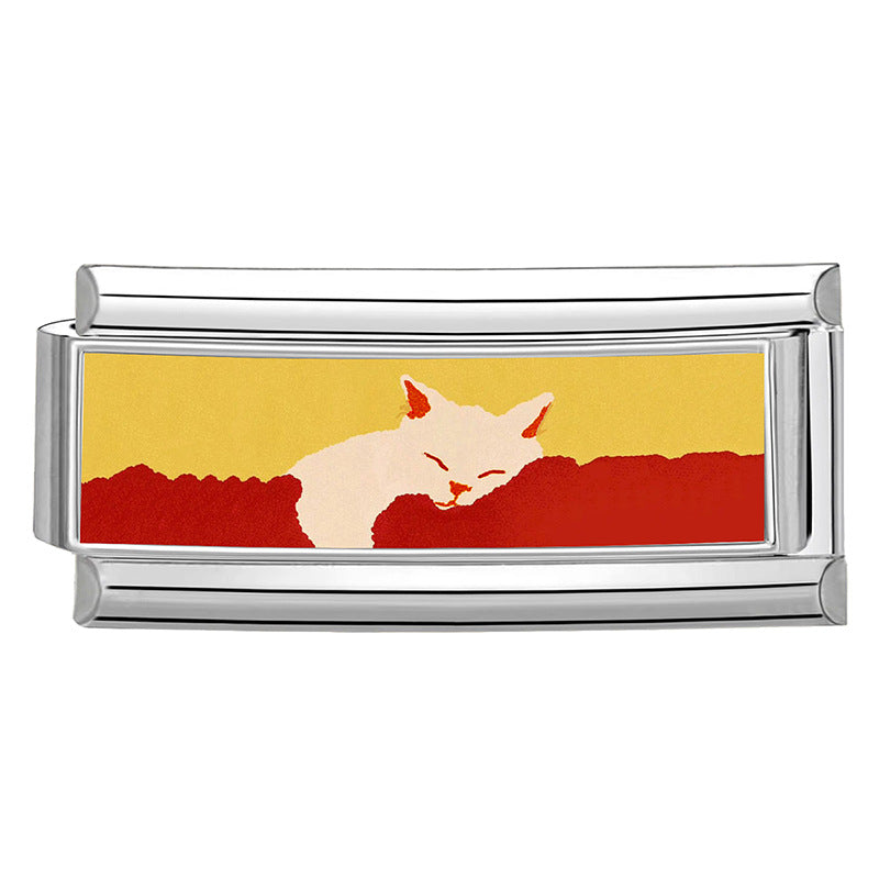 Wholesale 9mm Italian Charm Starter Bracelets DIY Long Terms Stainless Steel Composable Bracelet