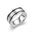 Wholesale Retro Titanium Steel Glaze Ring  Classic Men's Ring