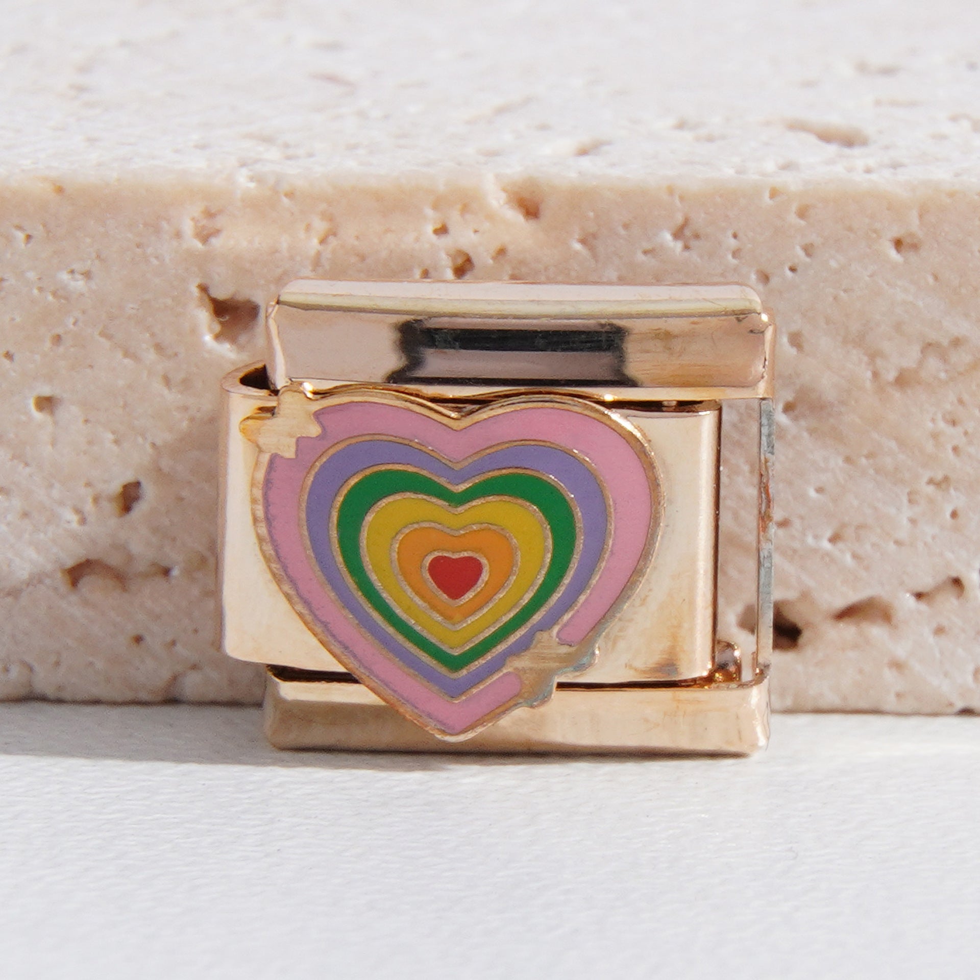 Wholesale Italian Charm Bracelet 9mm DIY Splicing Creative Pattern Stainless Steel Composable Bracelet