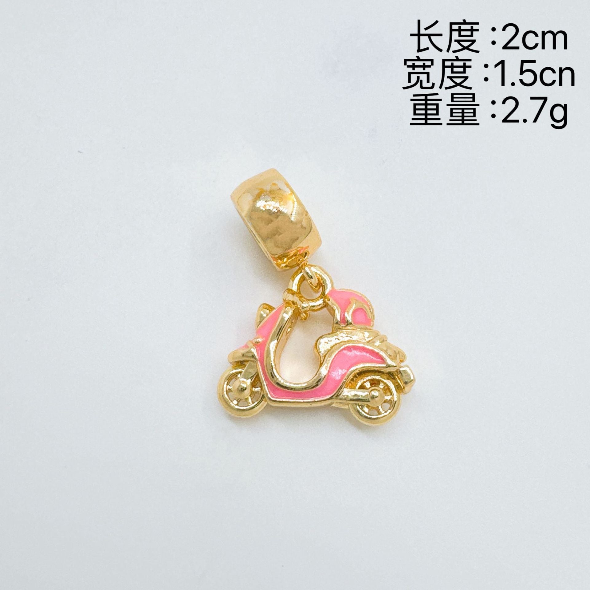 Wholesale Sweet Cool Style Gold Plated Donkey Pendant DIY Jewelry Accessory Gift