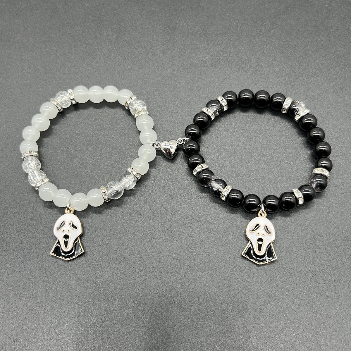 Wholesale Halloween Ghost Spider Cross Magnetic Bracelets ACC-BT-Nanh006