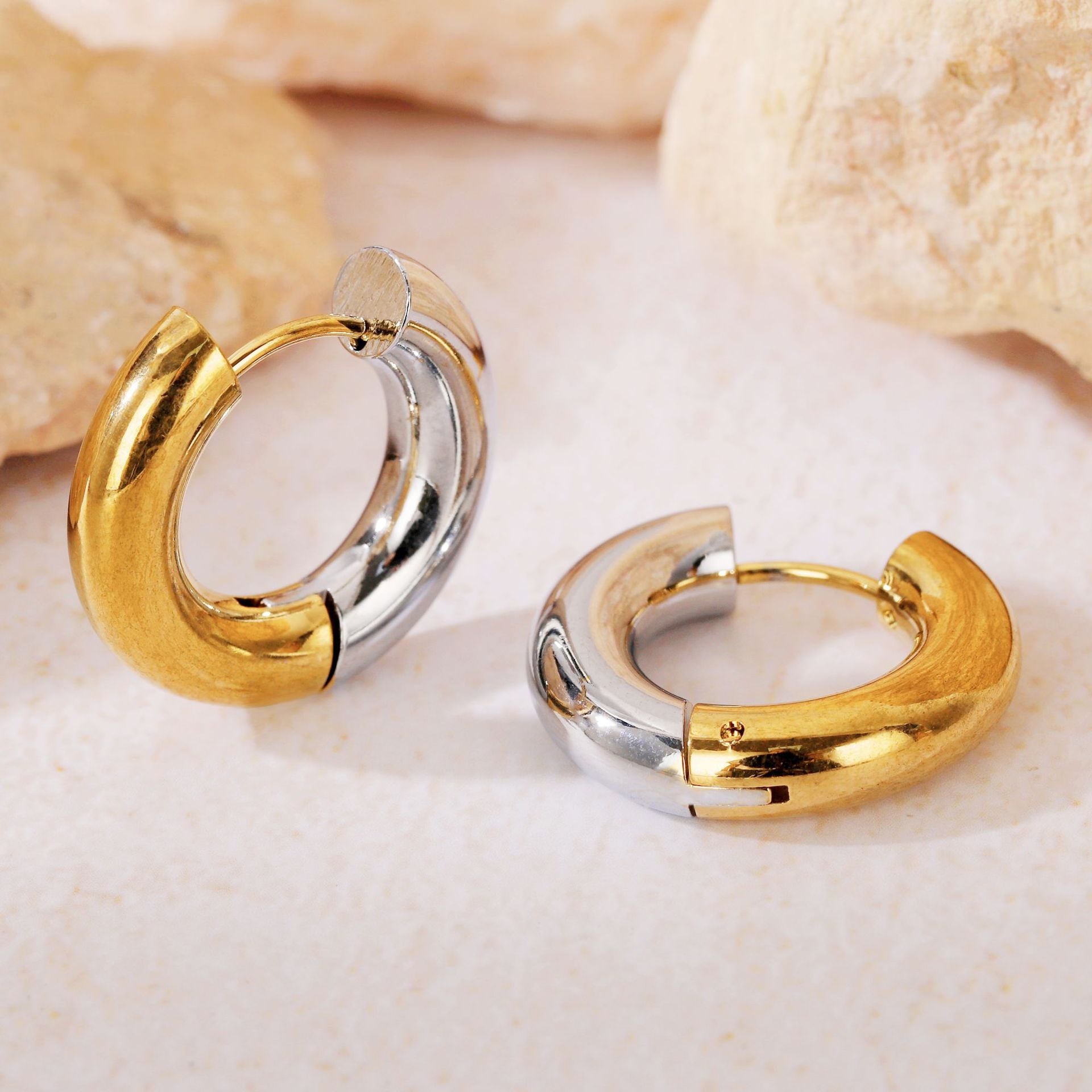 Wholesale Steel titanium hoop earrings