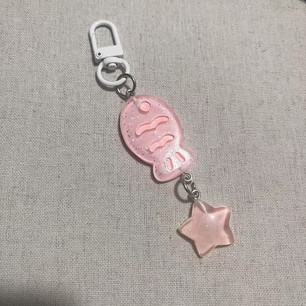 Wholesale Tropical Fish Keychain Cute Colorful Car Key Accessory Fashion Gift