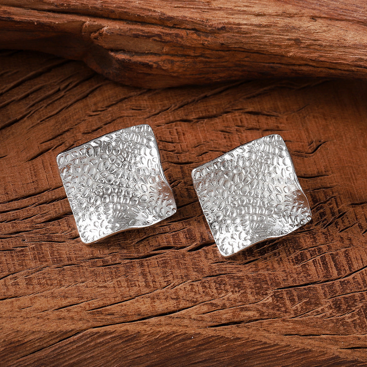 Wholesale High-grade texture irregular earrings