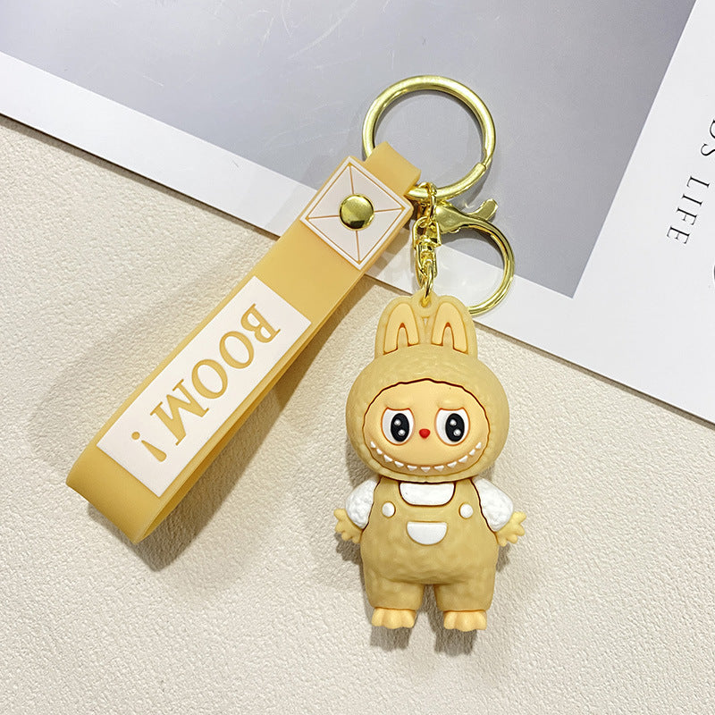 Wholesale Cute cartoon silicone keychain