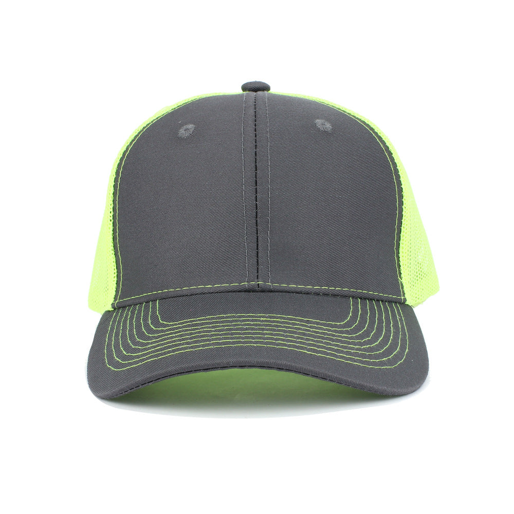 Wholesale Solid Color Trucker Hat Cotton Mesh Cap Baseball Cap ACC-HT-RongZhao030