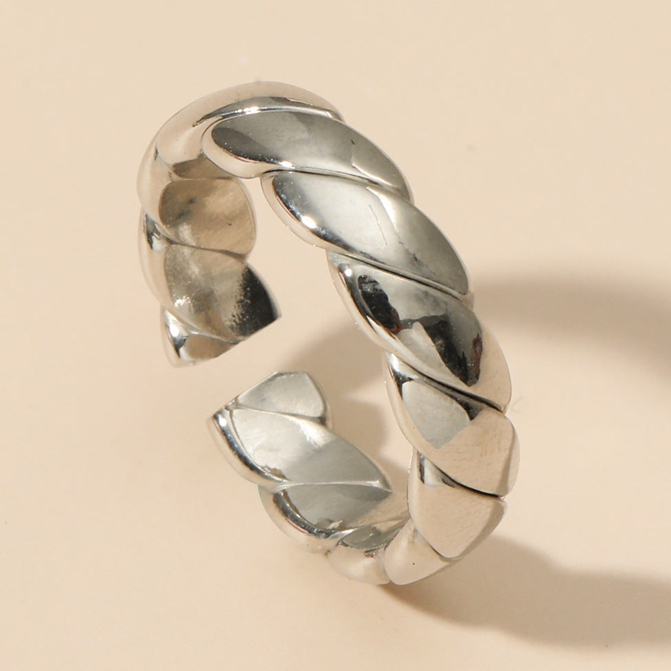 Wholesale Water Drop Gold Plated Open Rings ACC-RS-GouYa001