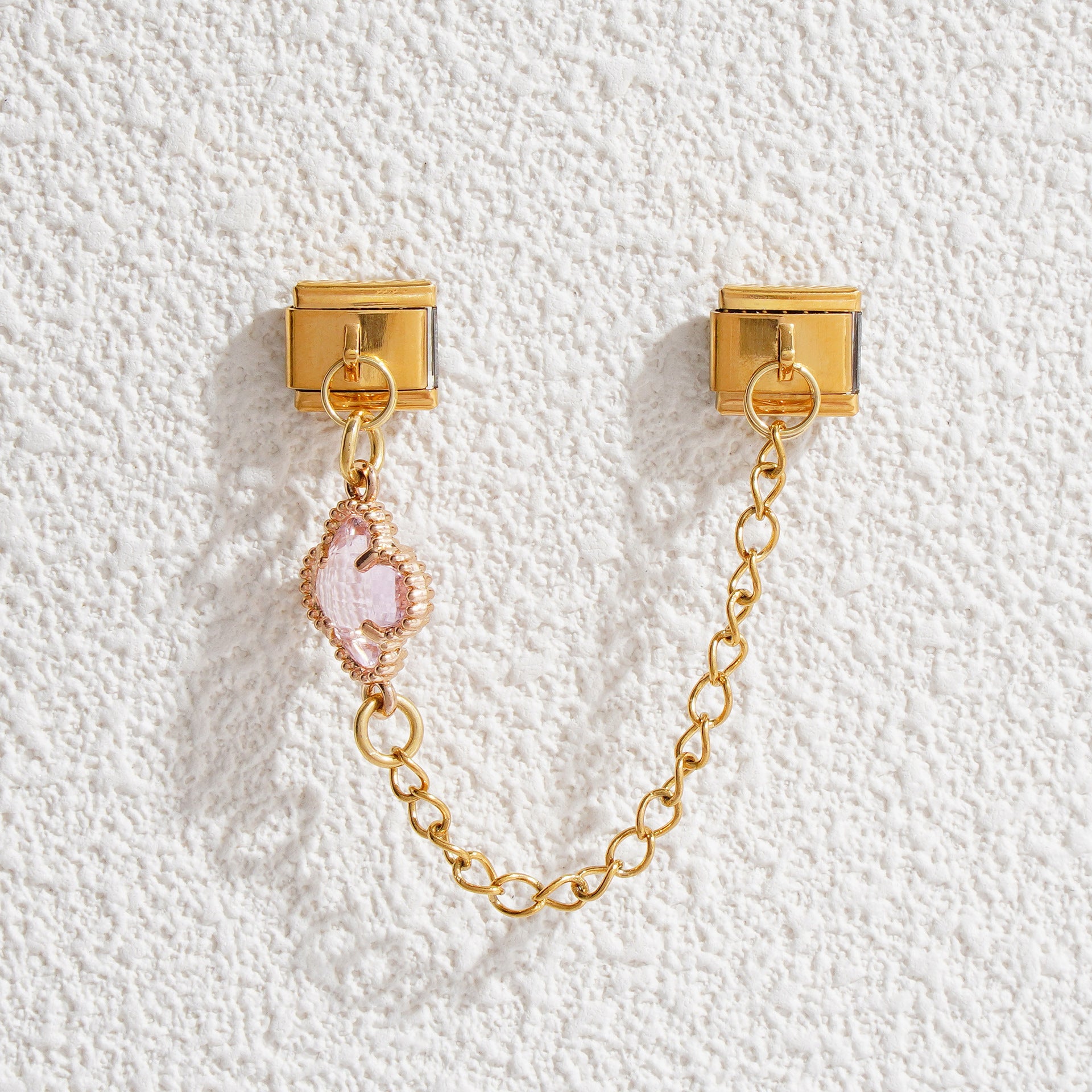 Wholesale 5pcs Italian Charm Bracelet 9mm DIY Splicing Evil Eye Pendant Stainless Steel Composable Bracelet