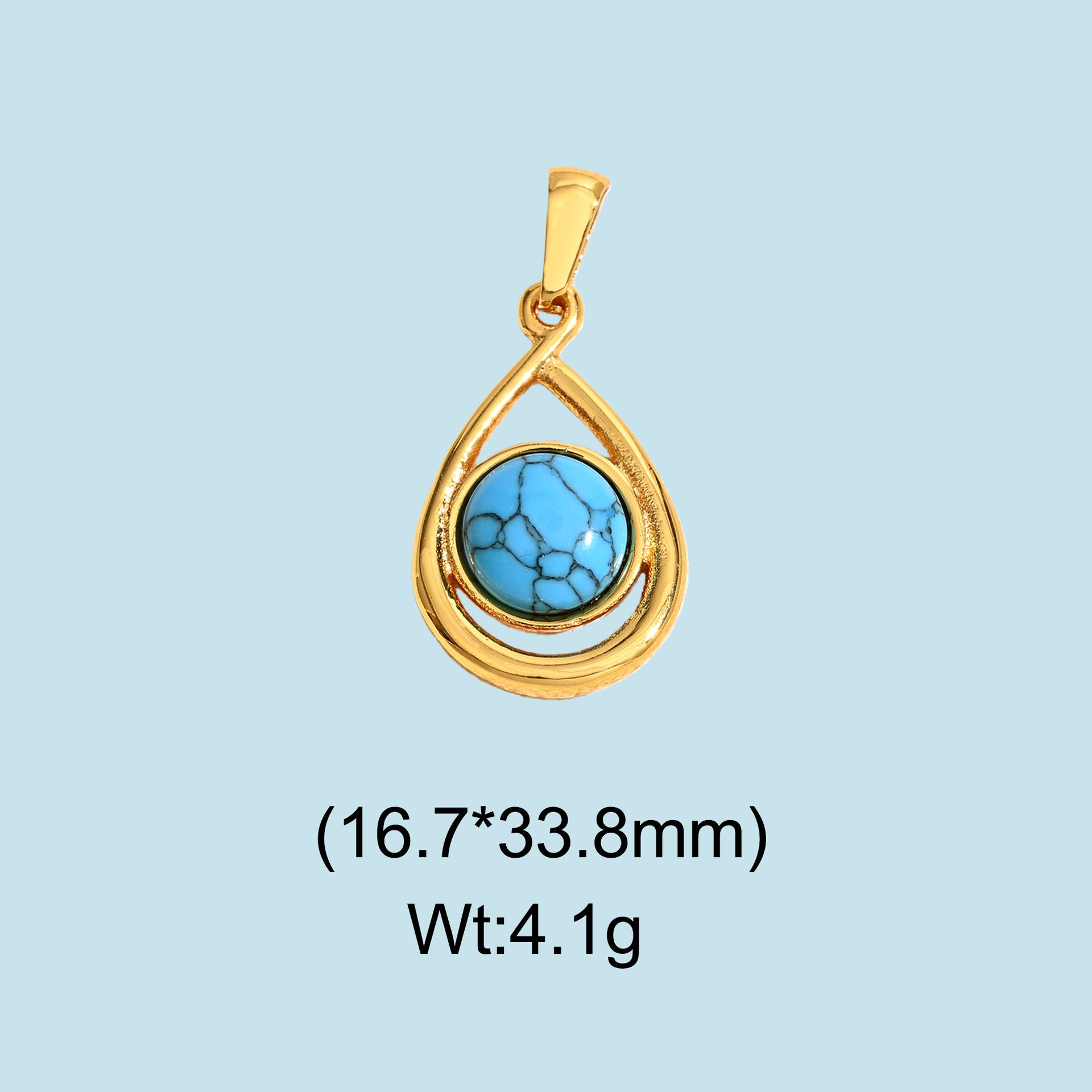 Wholesale Vintage metal necklace pendant