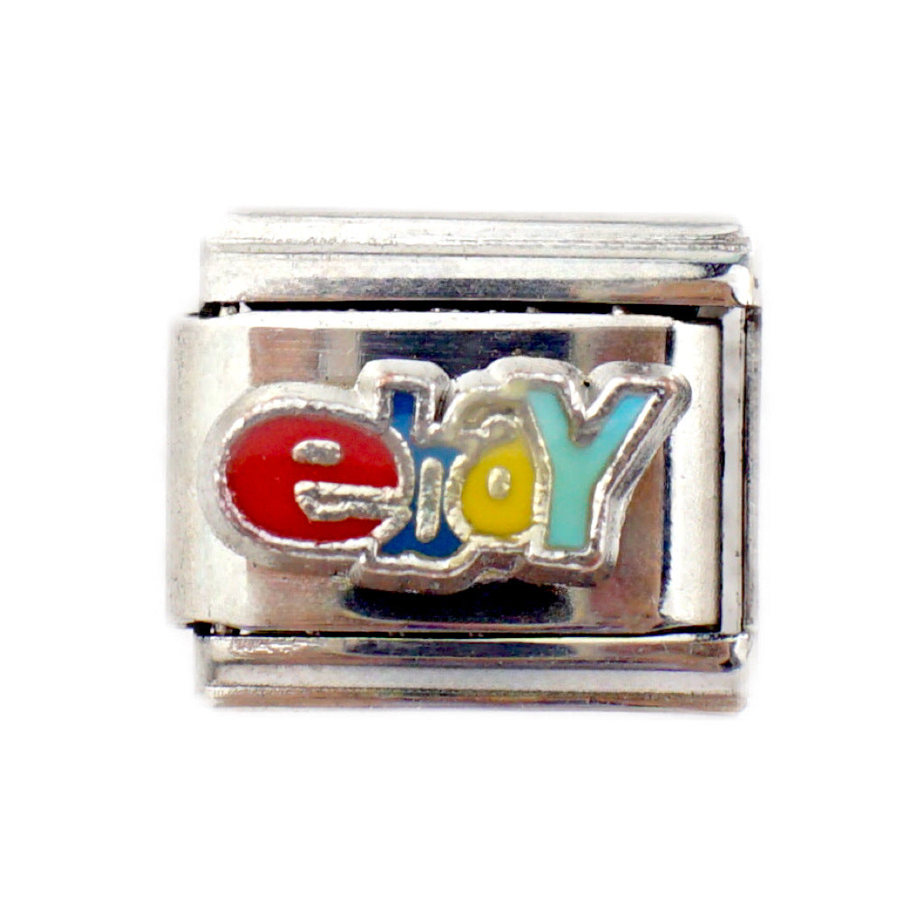 Wholesale 5pcs Italian Charm Bracelet 9mm DIY Splicing Creative Pattern Stainless Steel Composable Bracelet