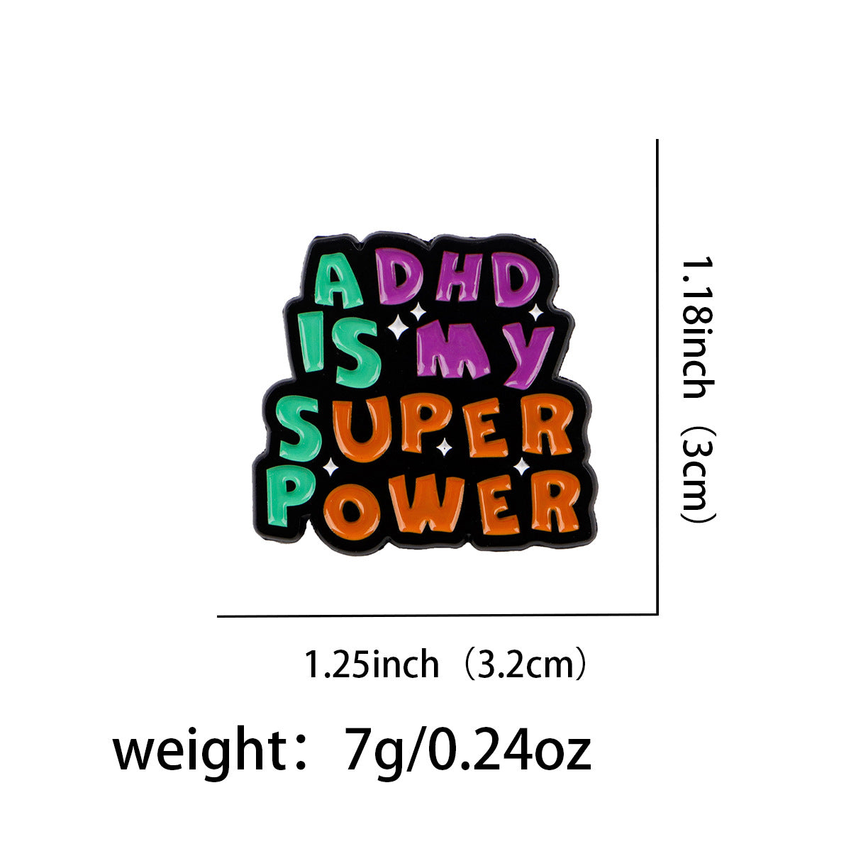 Wholesale Cartoon Quote Brooch