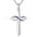 Wholesale s925 sterling silver cross necklace