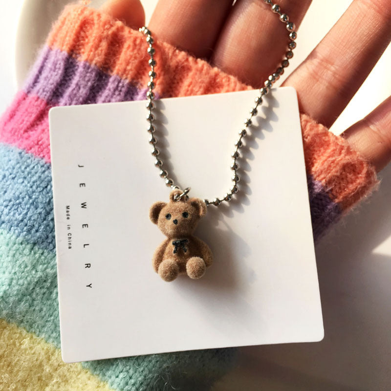 Wholesale Bear Necklaces Long Necklaces ACC-NE-YueSen002