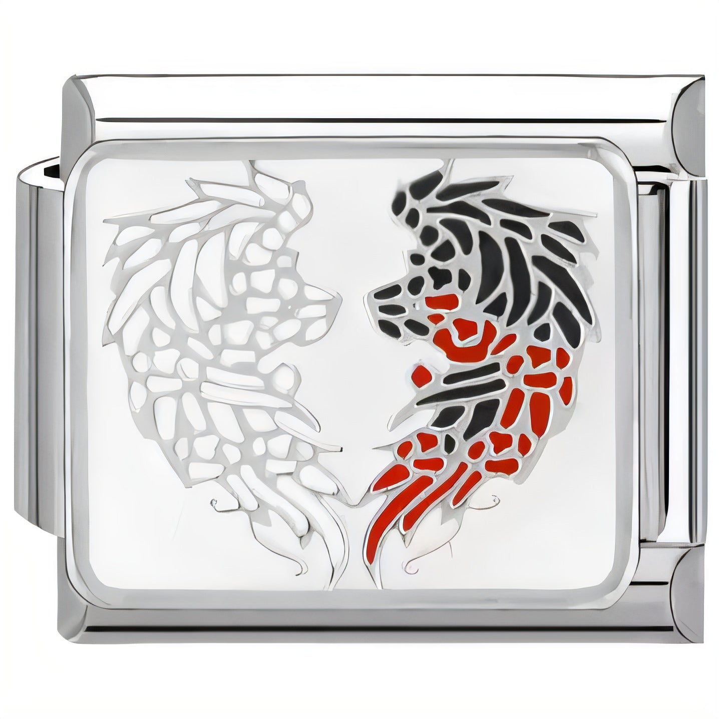 Wholesale Italian Charm Bracelet 9mm DIY Splicing Cute Creative Pattern Stainless Steel Composable Bracelet