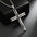 Wholesale Titanium Steel  Cross Necklace  Hip-Hop All-Match Pendant Necklaces