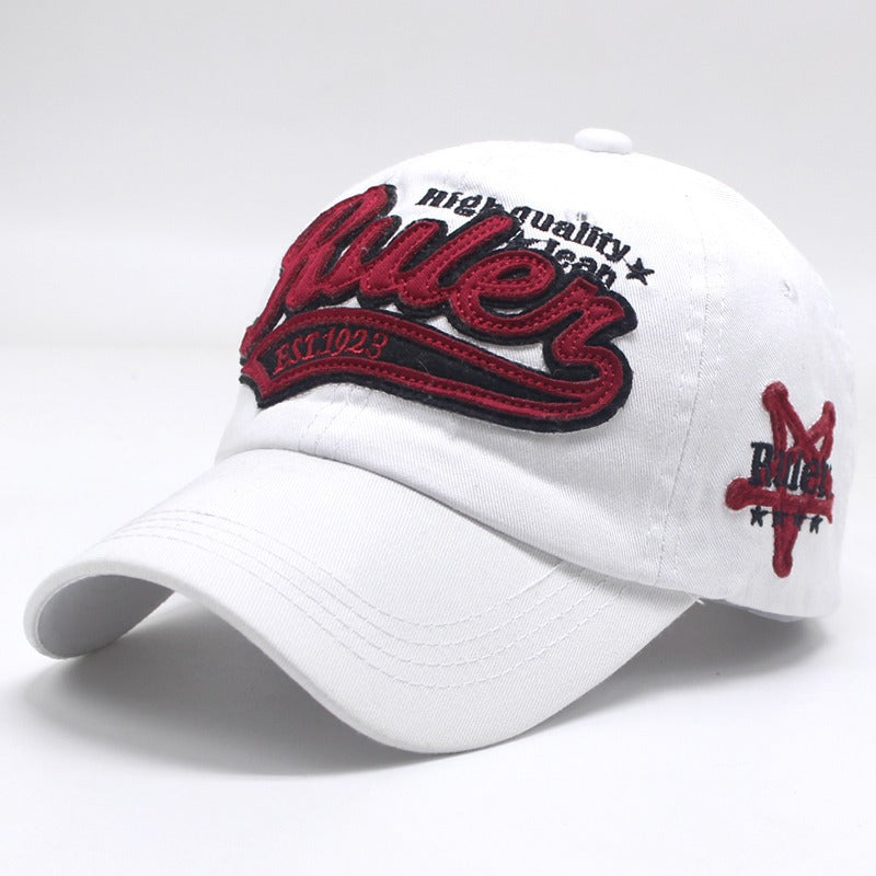 Wholesale  3D three-dimensional embroidery high-grade cotton letter embroidery Rules baseball hat