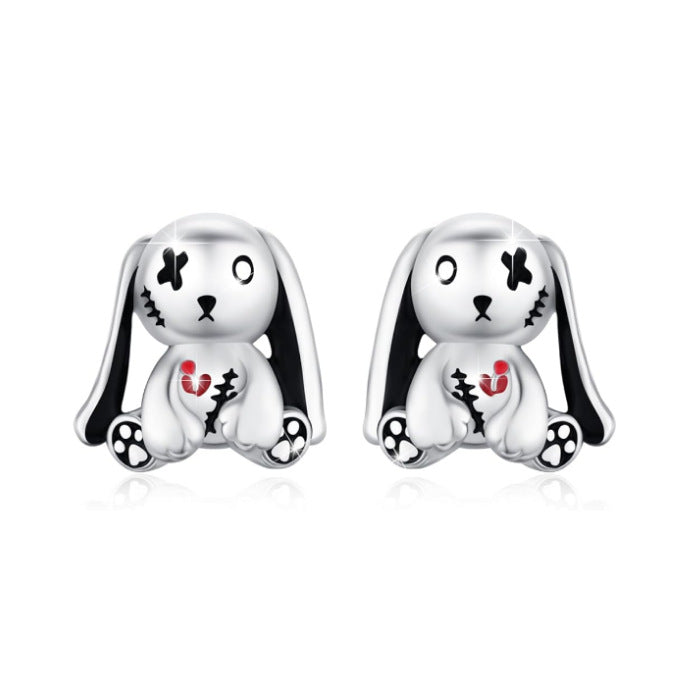 Wholesale  Halloween Accessories Gothic Style Skull Dolls Earrings