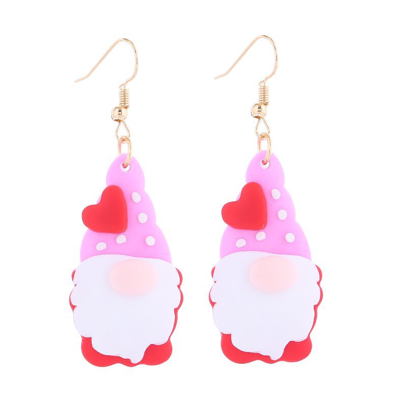 Wholesale Polymer Clay Valentine' s Day XO Heart Envelope Earrings